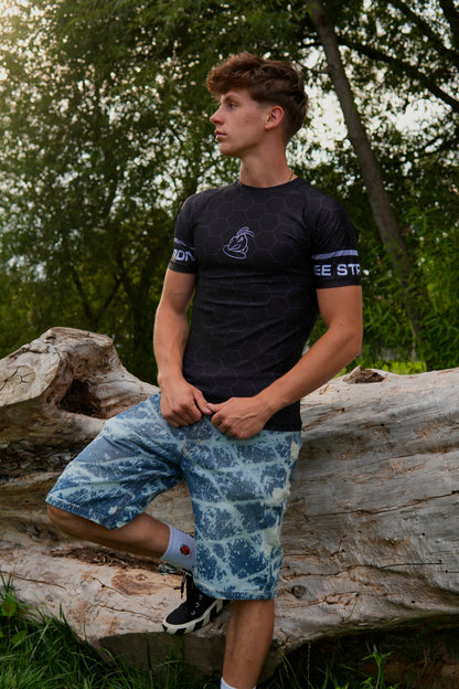 Black compresion T-shirt