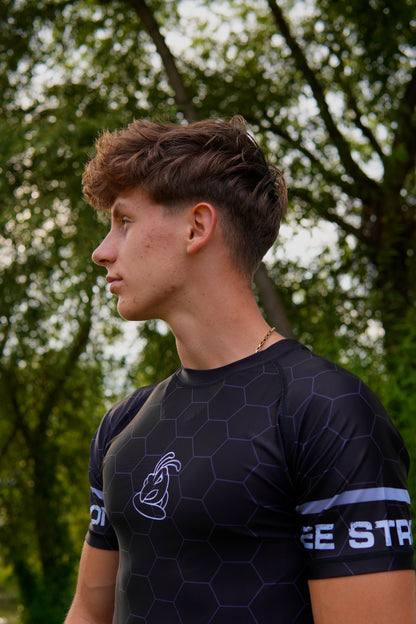 Black compresion T-shirt