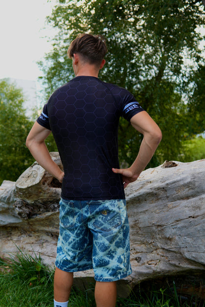 Black compresion T-shirt