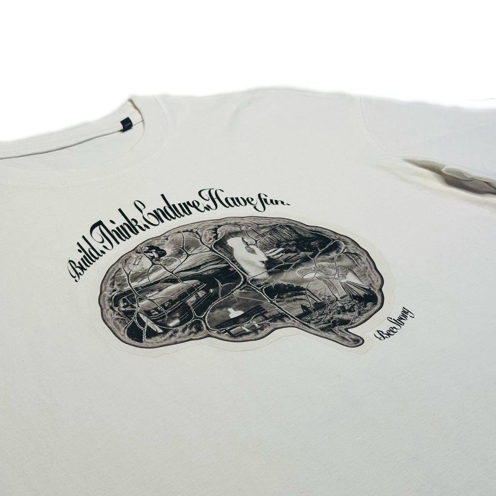 Tricou oversized “creier”