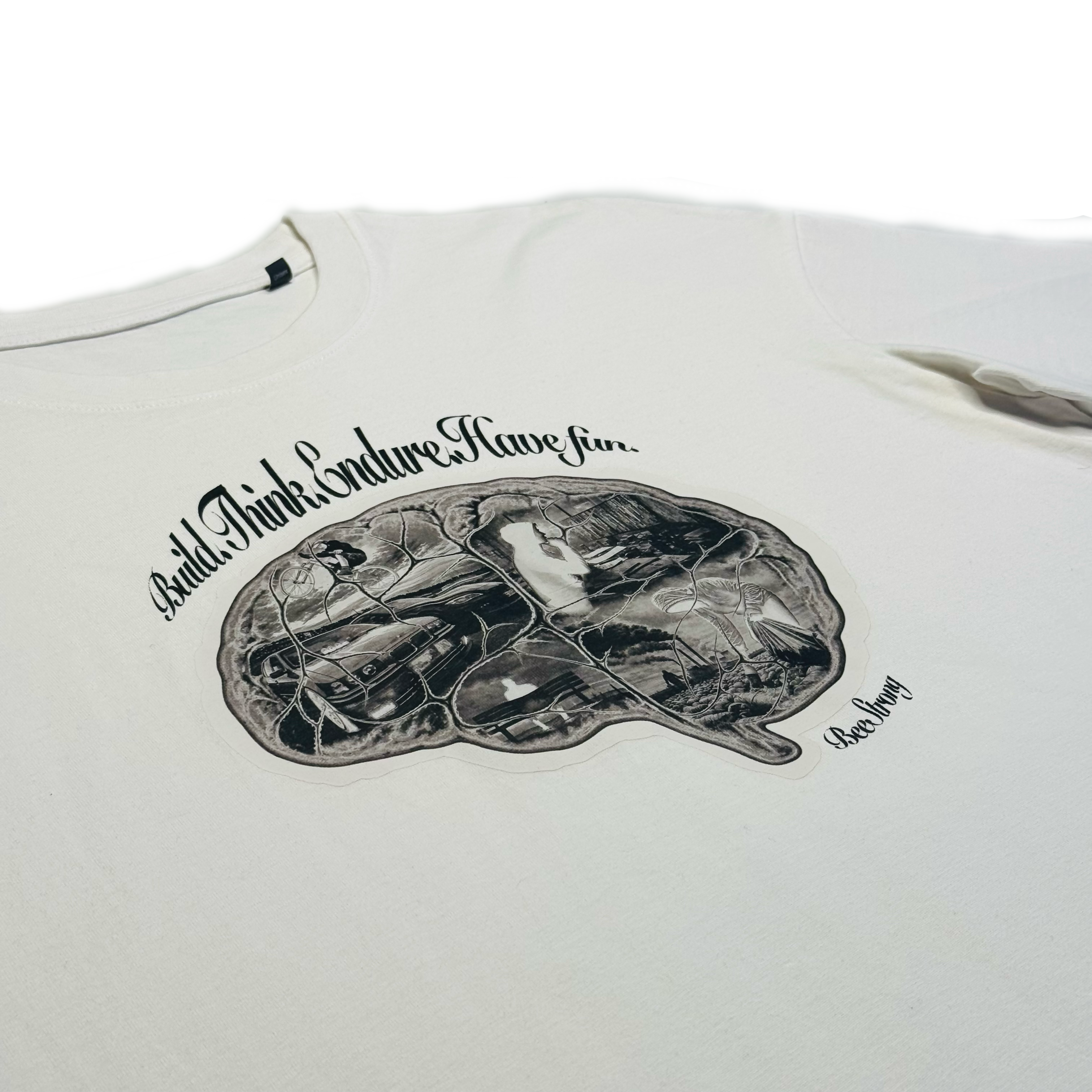 Tricou oversized “creier”