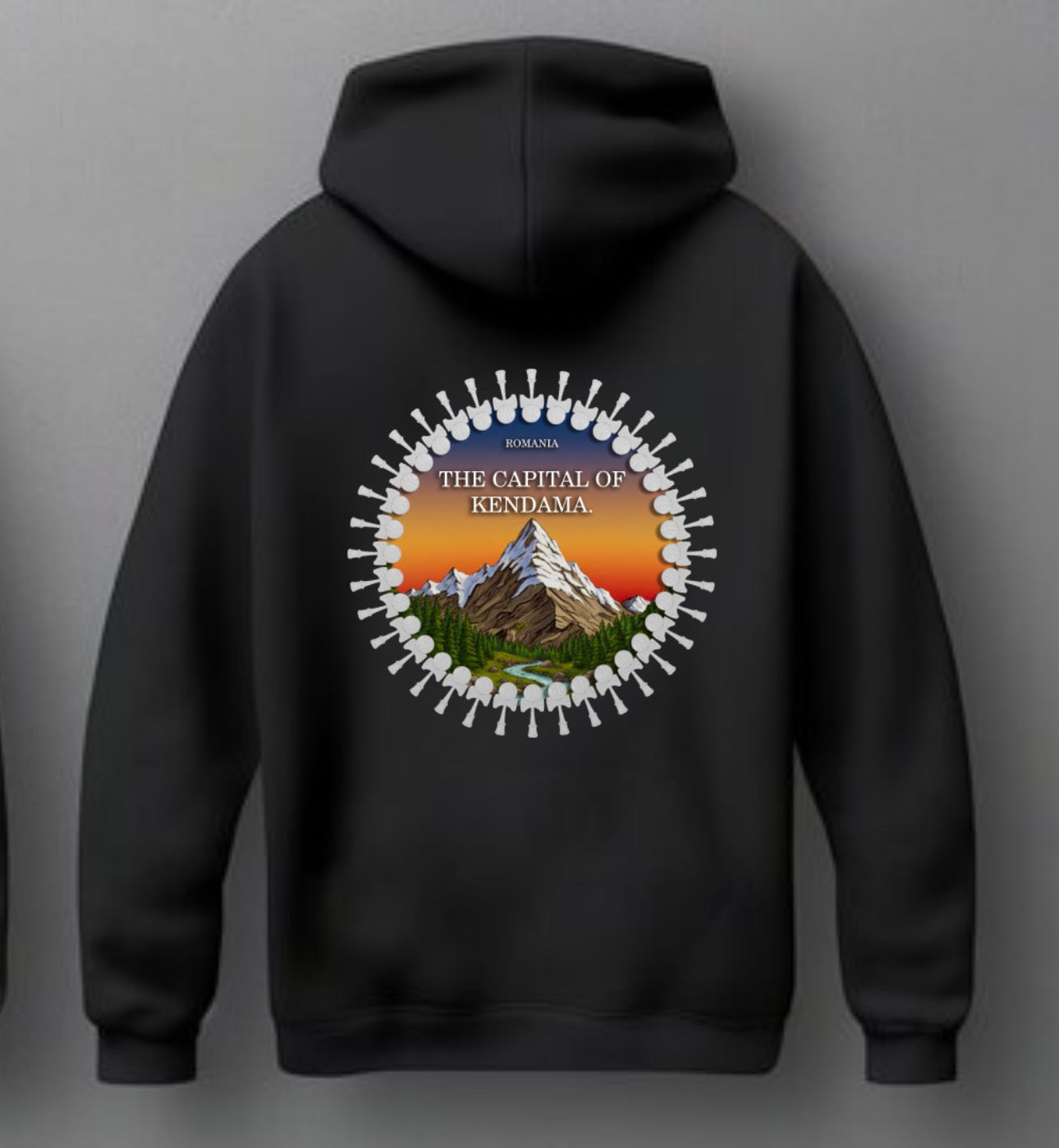 “Capital of kendama” BSTRNG Hoodie🇷🇴