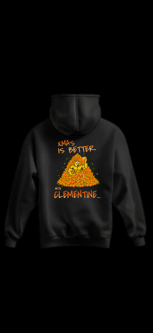 “Clementine…” BSTRNG hoodie🍊